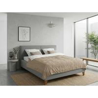 POLSTERBETT Fiora Anthrazit 200x200 - Anthrazit, MODERN, Holz/Textil (200/200cm) - MID.YOU