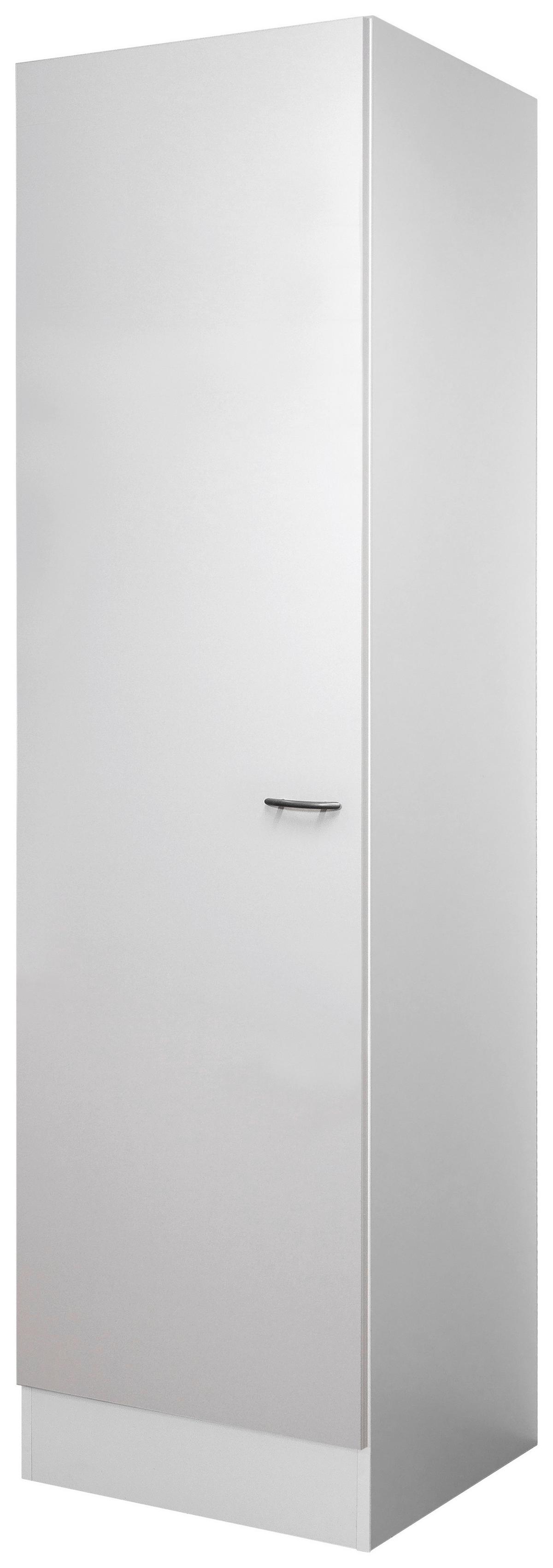 Skříňka na nádobí Wito bílá - bílá/barvy nerez oceli, kompozitní dřevo/plast (50/200/57cm) - MID.YOU