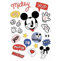 Wandtattoo Its A Mickey Thing - Multicolor, Basics, Kunststoff (50/70cm) - Komar