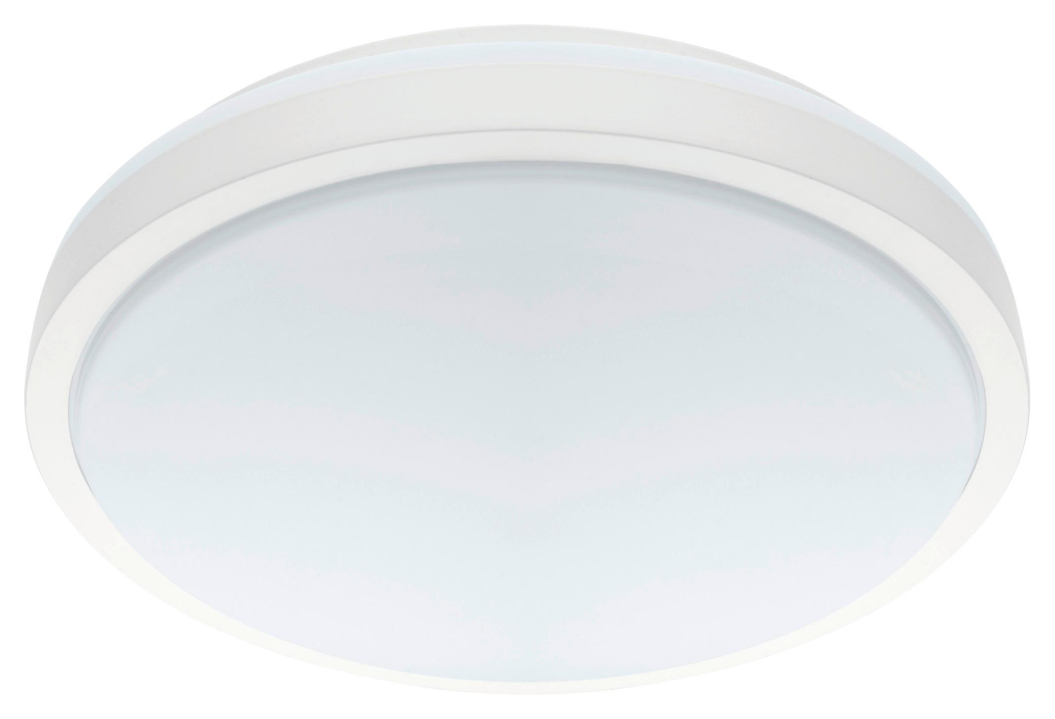 LED-Deckenleuchte Competa 1 Ø 32,5 cm - Weiß, MODERN, Kunststoff/Metall (32,5/5,5cm)