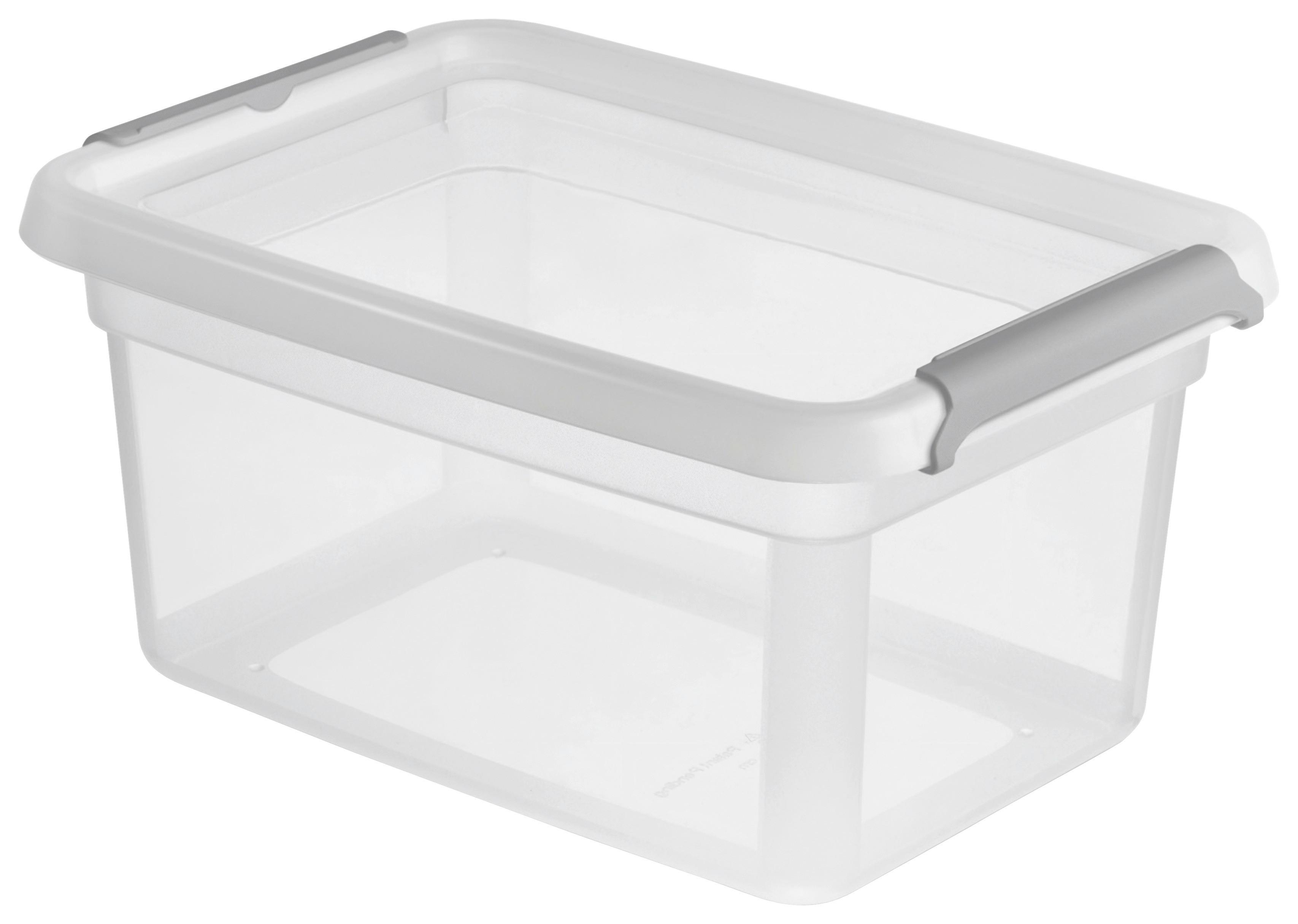 ÚLOŽNÝ BOX CHAOS - CA. 1,5L - průhledné, Moderní, plast (14/19/9cm) - Mömax