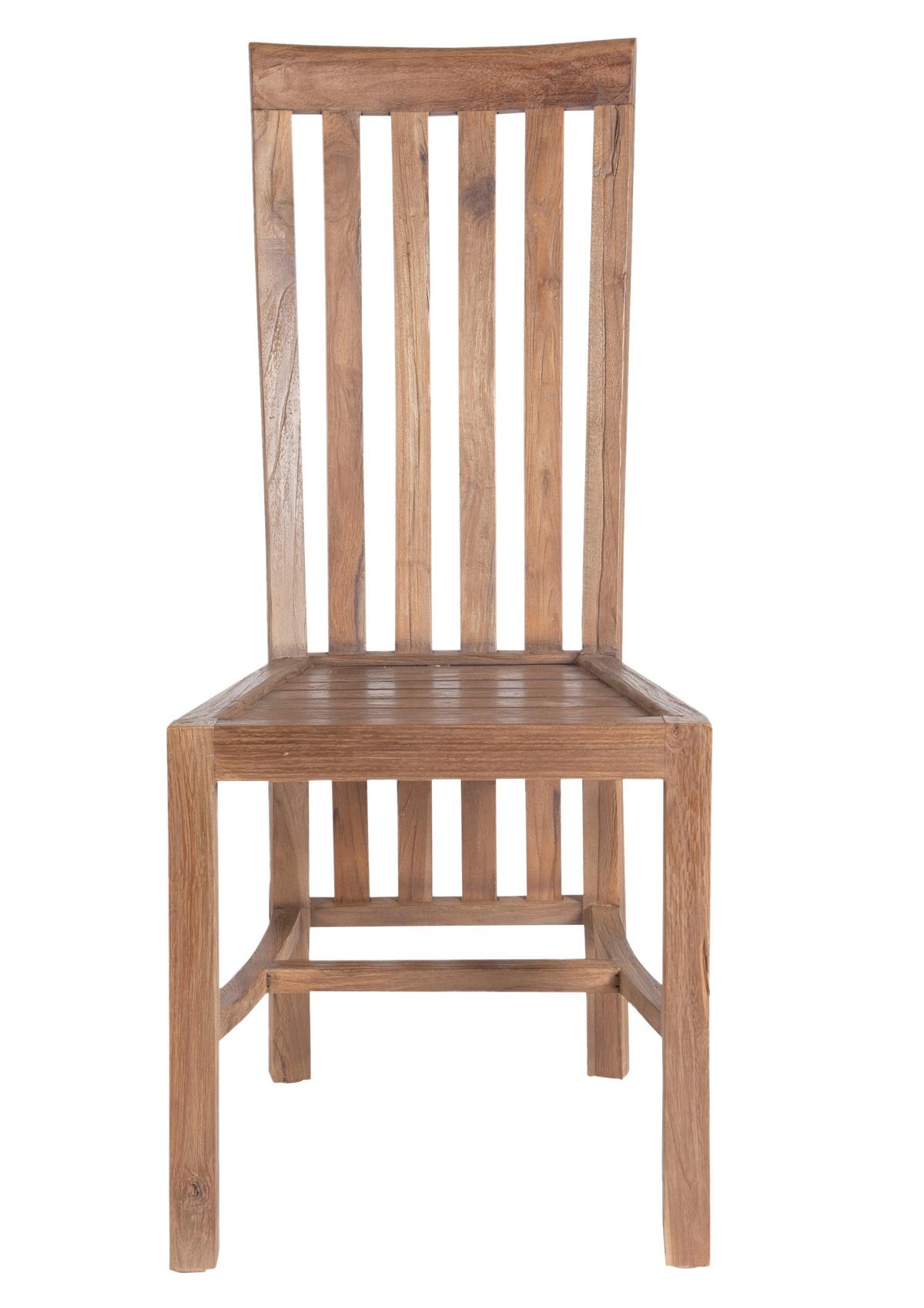 STUHL Naturfarben B: 46cm - Naturfarben, MODERN, Holz (46/104/45cm) - MID.YOU