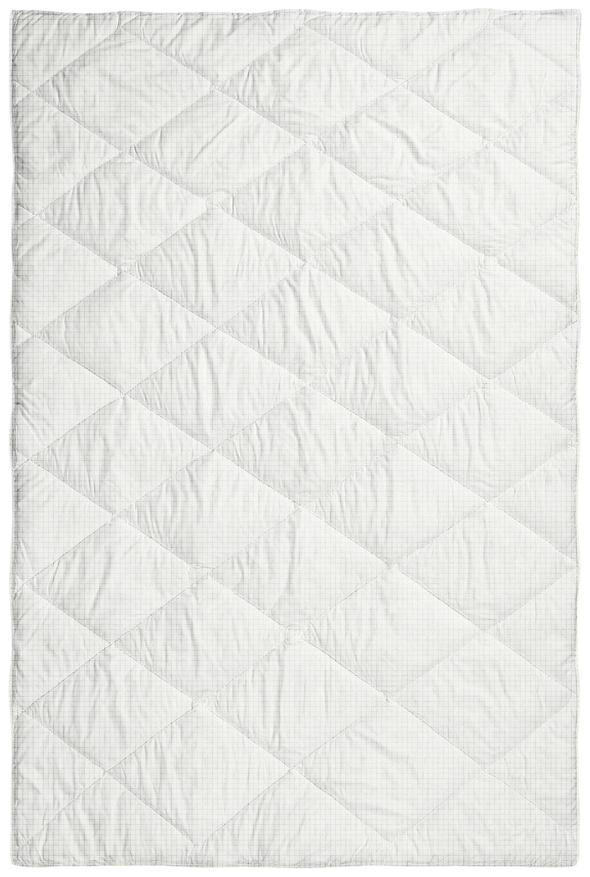 Bettdecke Antistress - Weiß, KONVENTIONELL, Textil (140/200cm) - Ele