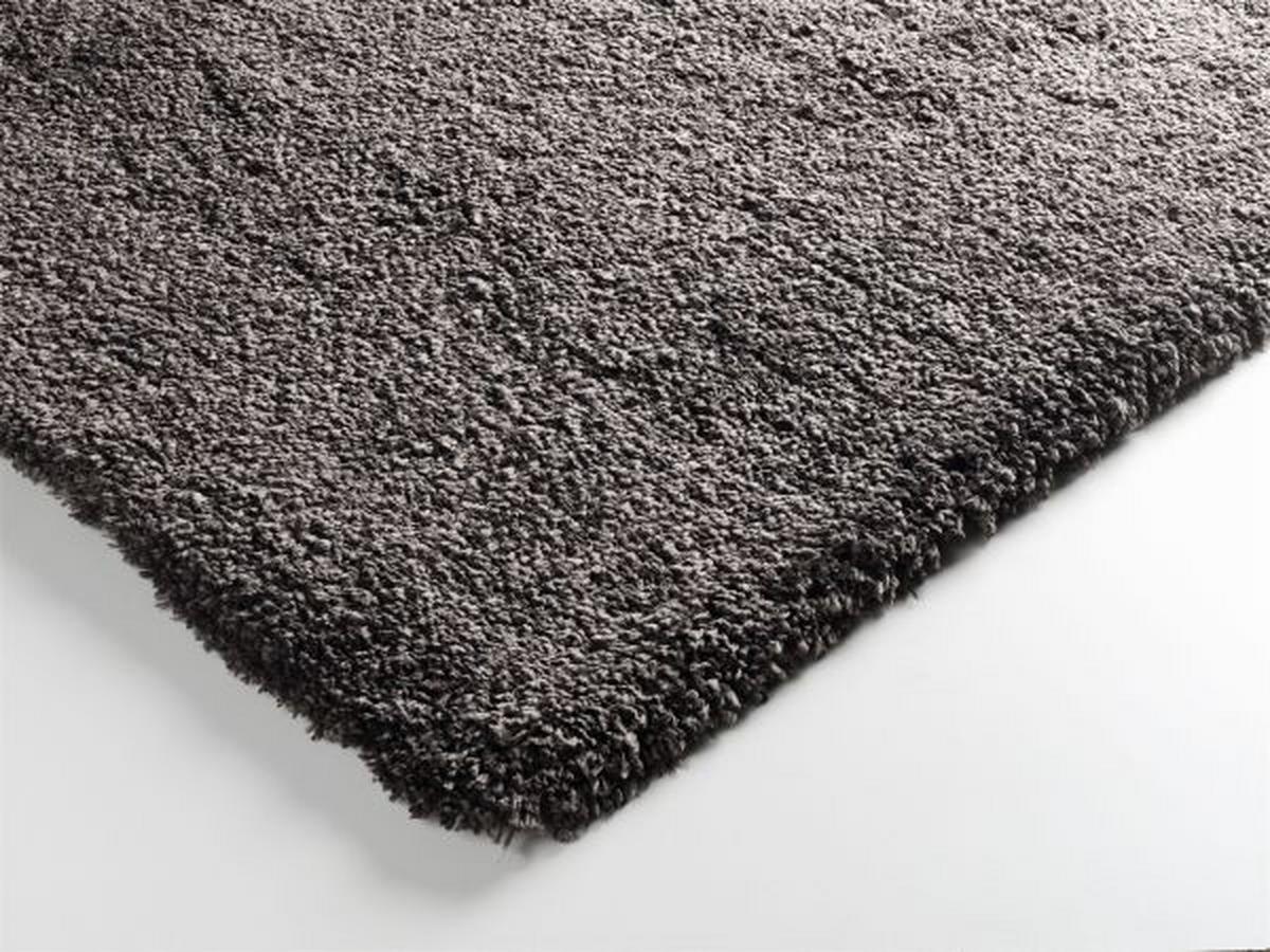 Hochflorteppich Color Meeting - Braun/Grau, Basics, Textil (80/150cm) - Novel