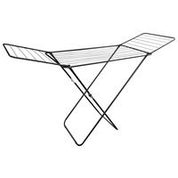 Standtrockner Mike - Schwarz, Basics, Kunststoff/Metall (180cm) - Homezone