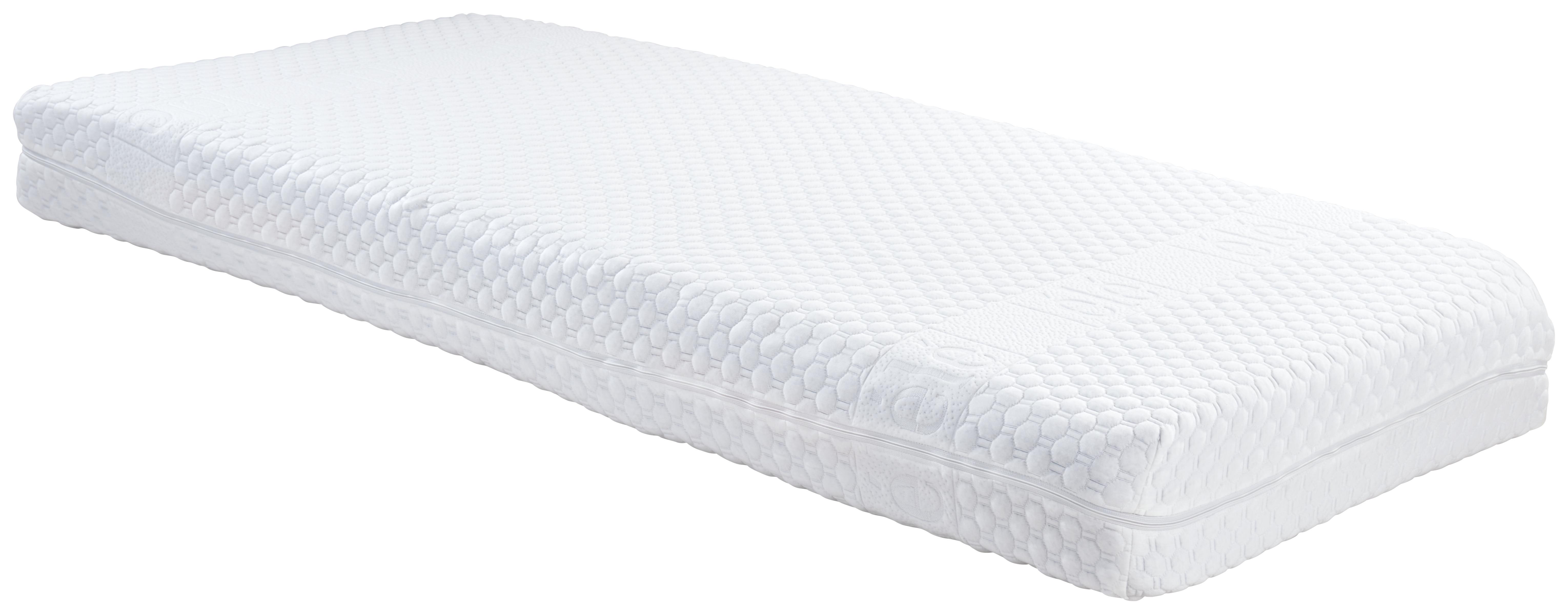 Komfortschaummatratze Energie Vitale 90x200 cm H3 H: 23 cm - Weiß, Textil (90/200cm) - Ele