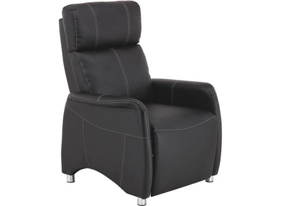Sessel Spirit - Chromfarben/Schwarz, MODERN, Holz/Textil (78/113,5/90cm) - Luca Bessoni Sessel Spirit - Chromfarben/Schwarz, MODERN, Holz/Textil (78/113,5/90cm) - Luca Bessoni