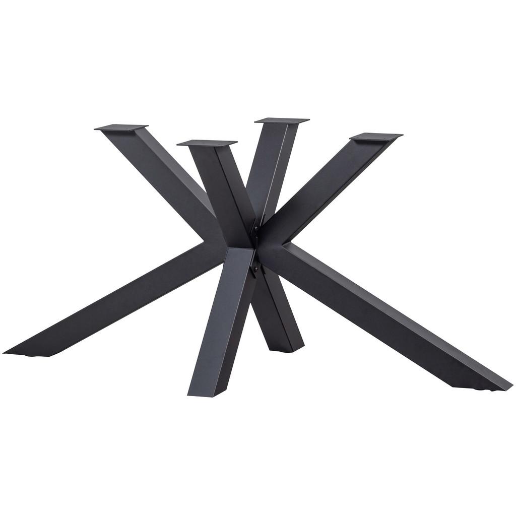TISCHGESTELL Tablo Schwarz B: 159cm