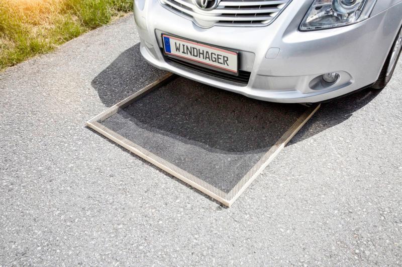 Marder-Stopp Marder-Abwehr Bodenmatte Hdpe - Schwarz, Basics, Kunststoff (150/190cm) - Windhager
