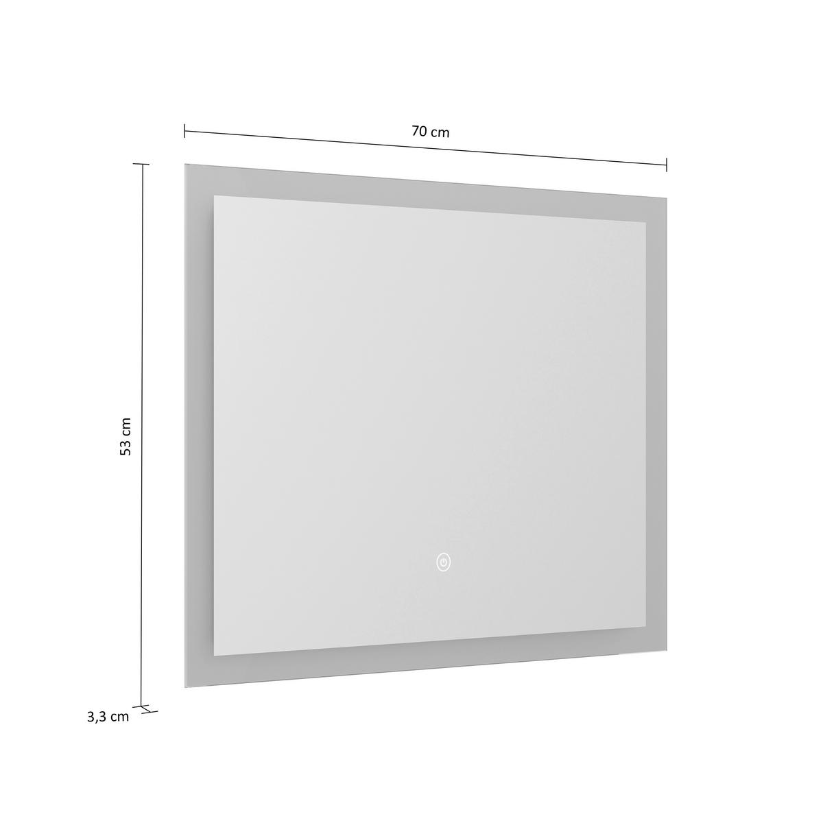 BADEZIMMER Limes, weiß HG B: 80 cm - Weiß Hochglanz/Weiß, Basics, Keramik/Holzwerkstoff (80cm) - MID.YOU