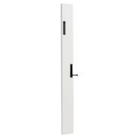 Garderobe Leony H: 110 cm Weiss, 4 Haken - Weiß, Trend, Holzwerkstoff (12/110/1,8cm)