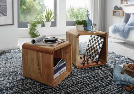 0850001701 - Satztisch Boha Akazie Satztisch BOHA