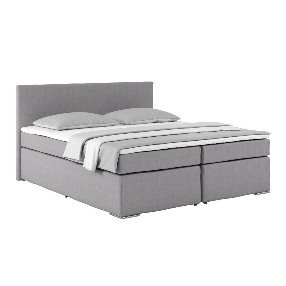 Manželská Posteľ Nero, 180x200, sivá