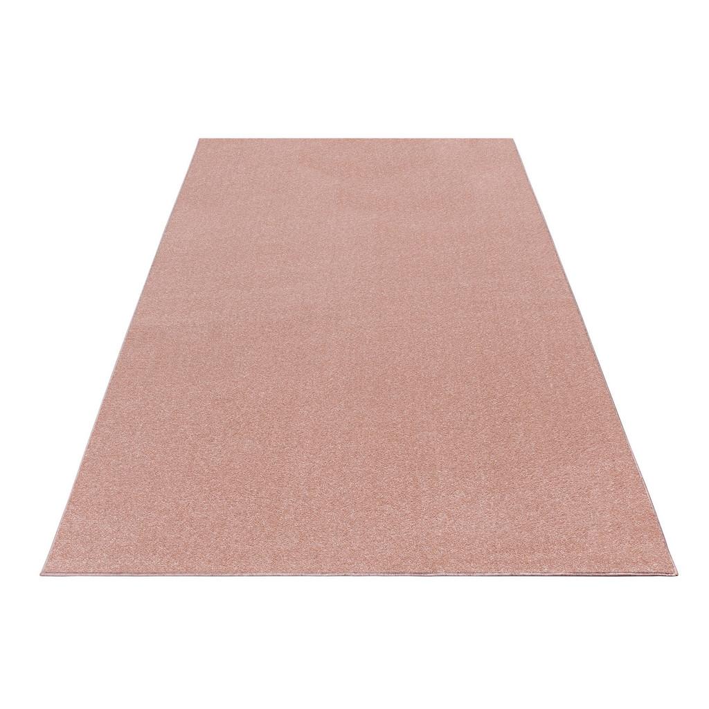 Hochflor Teppich Rosa Ata 80x150 cm