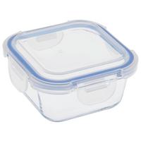 Frischhaltedose aus Glas Kim ca. 0,33 L Mikrowellengeeignet - Klar/Transparent, ROMANTIK / LANDHAUS, Glas/Kunststoff (12/12/6,5cm) - James Wood