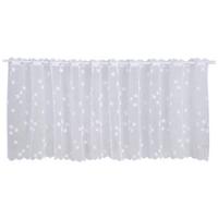 Vitrázsfüggöny Kb. 45/150cm - fehér, Konventionell, textil (45/150cm) - Ondega