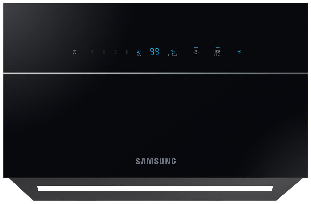 Dunstabzugshaube Nk24n9804vb/Ur - Schwarz Hochglanz, Basics, Glas/Kunststoff (59,8/148,6/38,6cm) - Samsung