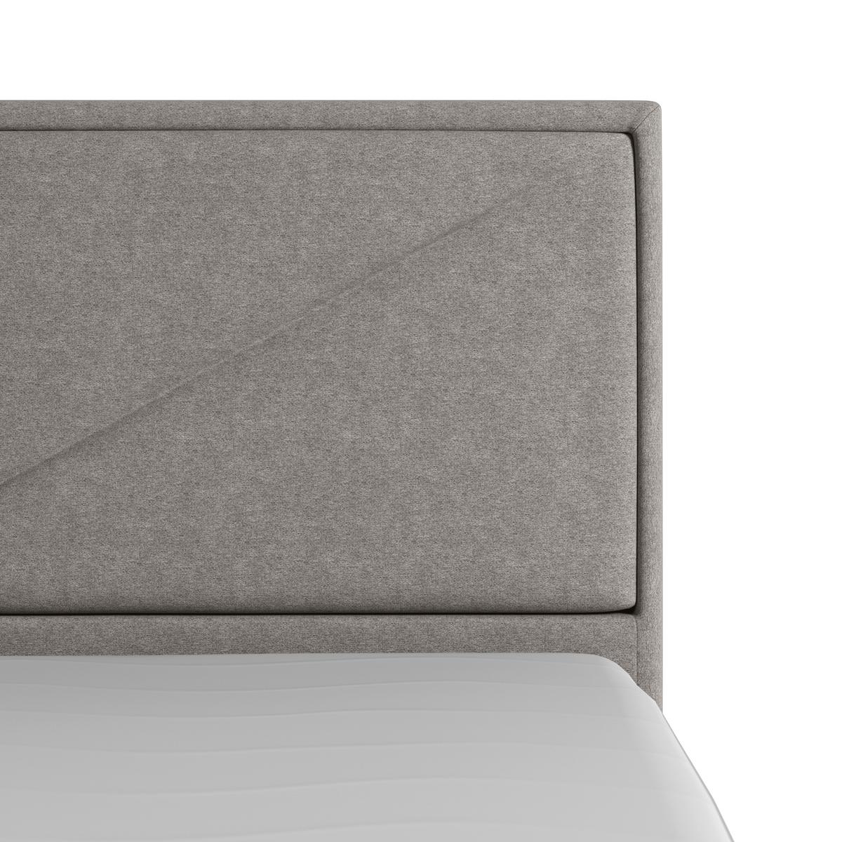 Boxspringbett Mit Bettkasten Lima 180x200 Cm Silberfarben - Silberfarben/Schwarz, MODERN, Karton/Holzwerkstoff (180/200cm) - MID.YOU