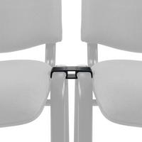 Besucherstuhl Verbindung Connect Xt Schwarz - Schwarz, Basics, Kunststoff (10/2/4cm) - MID.YOU