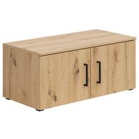 NADSTAVEC NA SKRIŇU Multistauraum - čierna/dub artisan, Modern, kompozitné drevo/plast (80/35/40cm)