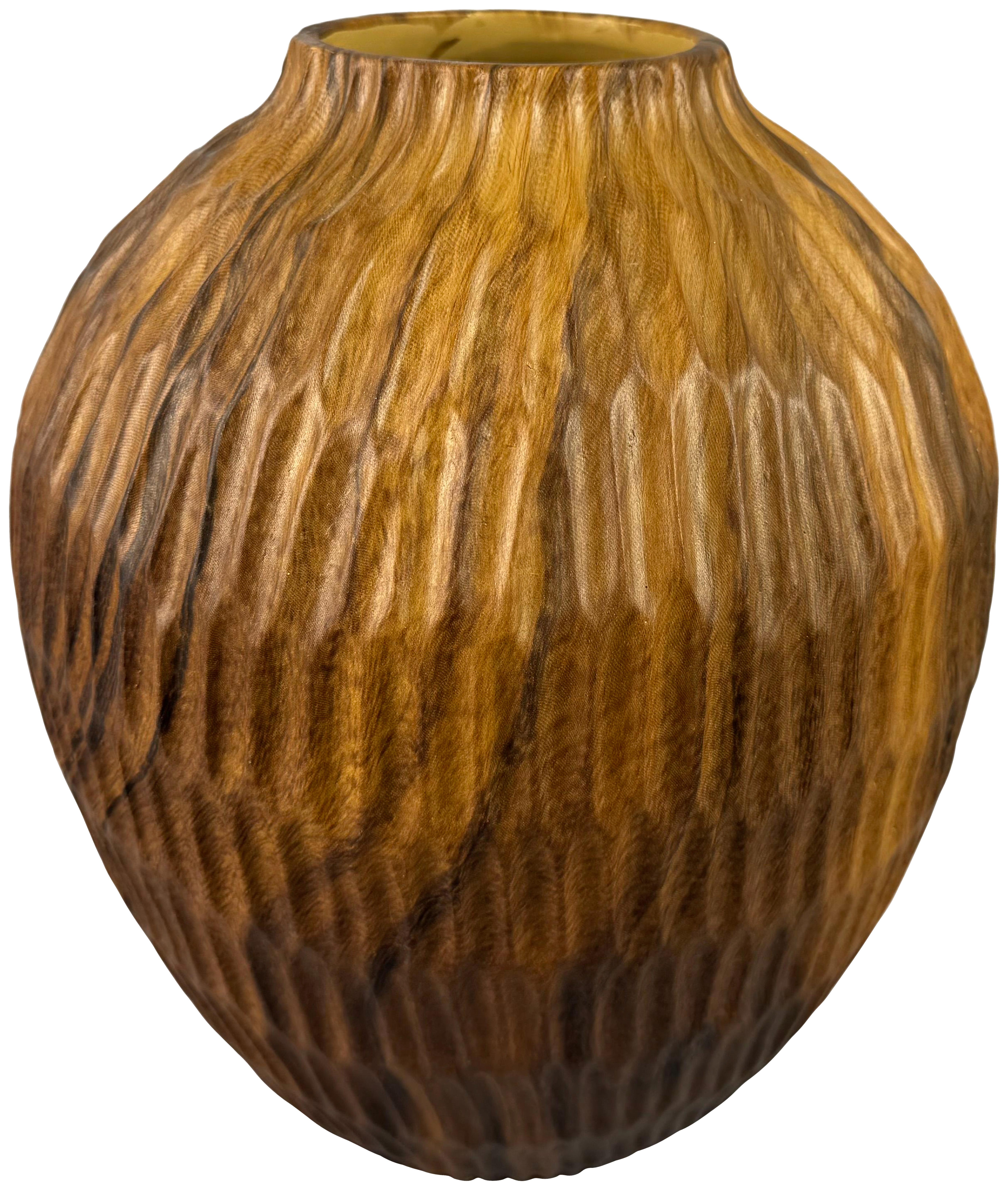 Váza KAI - hnedá, Modern, keramika (21,2/24,1cm) - Mömax