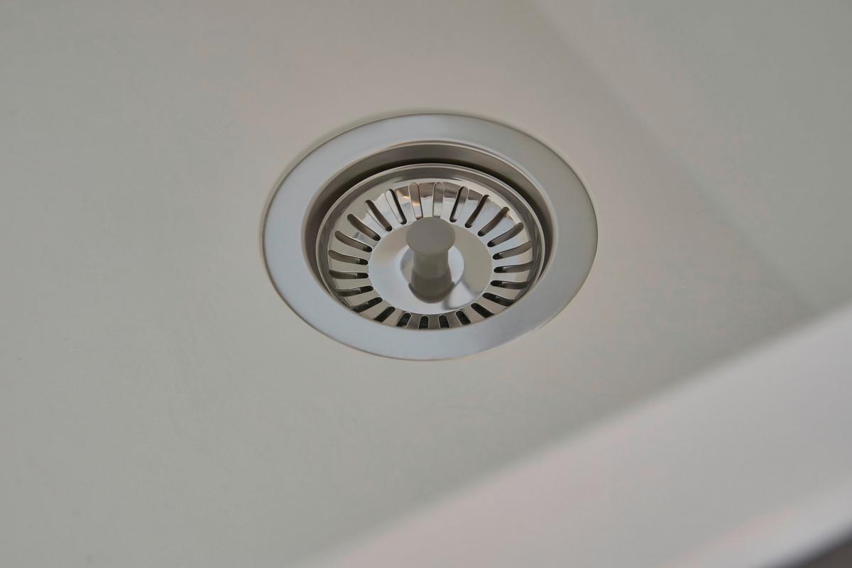 Spüle Respekta Houston Kunststein Bxt: 80x50 Cm - Weiß, Trend, Glas/Kunststoff (80/21/50cm) - Respekta