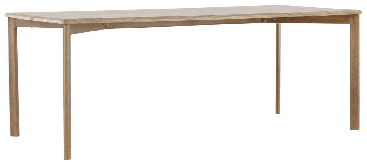 Esstisch Damon - Beige, Design, Holzwerkstoff/Metall (200/90/75cm) - Livetastic