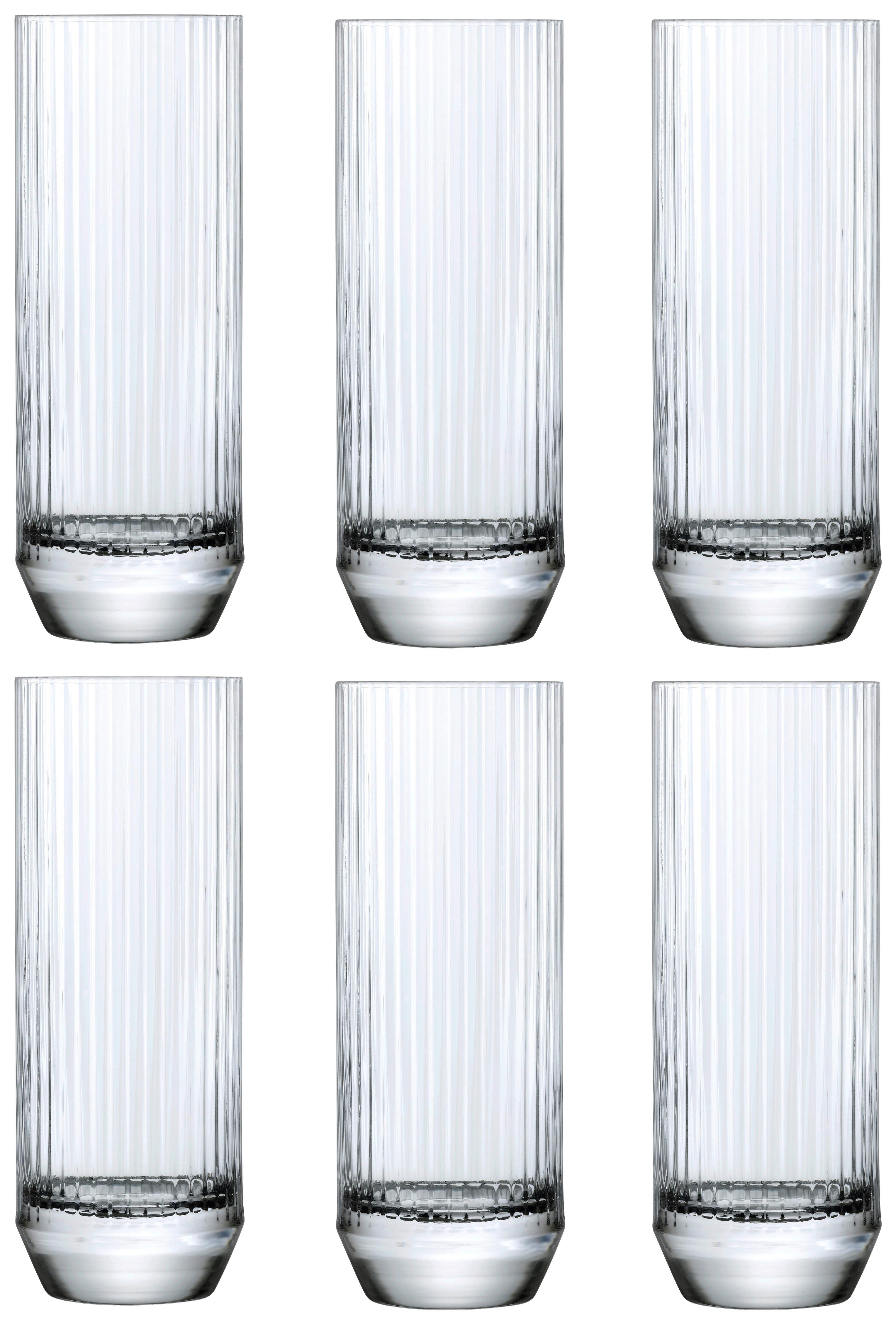 Gläserset Big Top Transparent F: 430 ml - Transparent, Trend, Glas (430ml) - Mäser