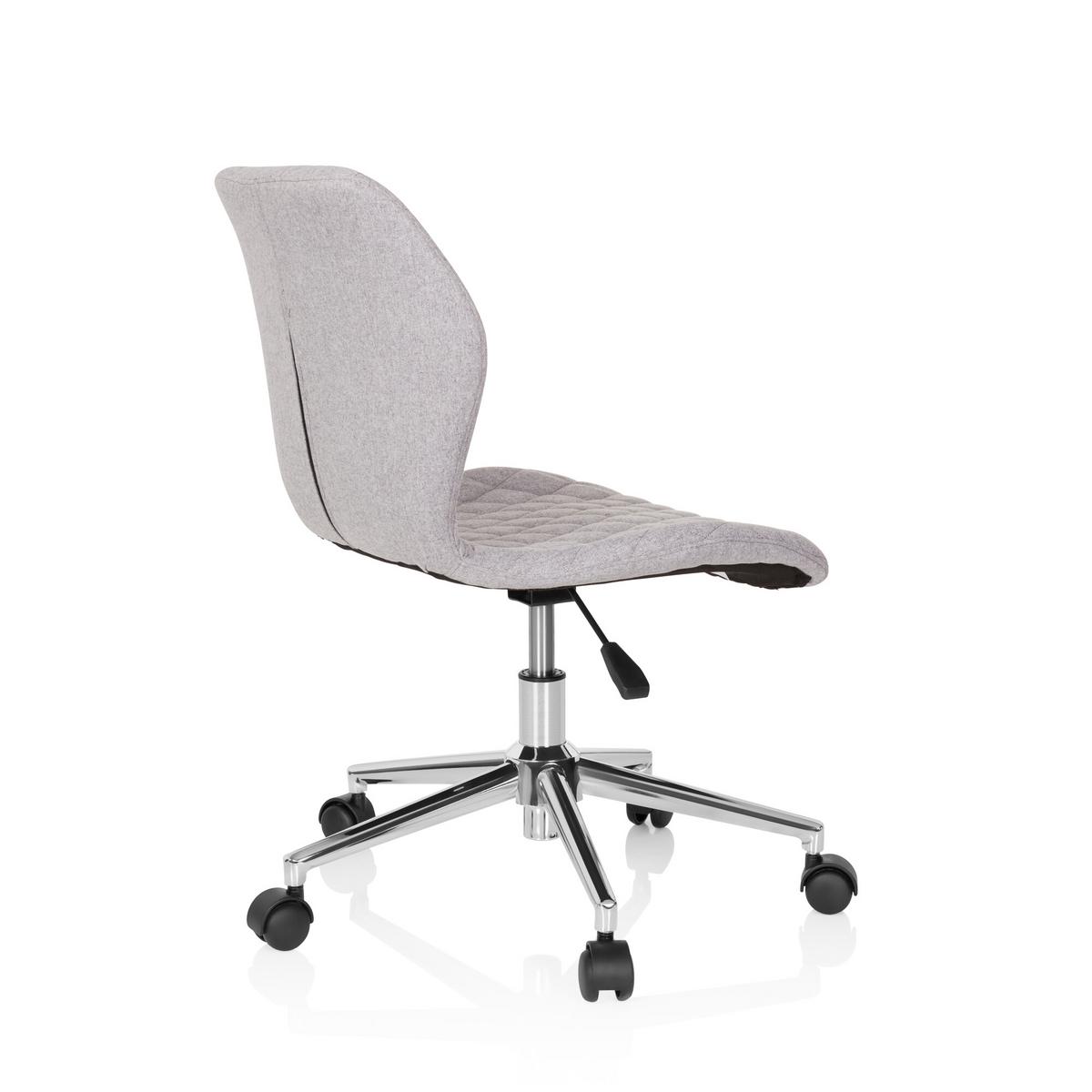 Jugenddrehstuhl Joy Ii Hellgrau - Hellgrau, Basics, Kunststoff/Textil (47/73-83/43cm) - MID.YOU