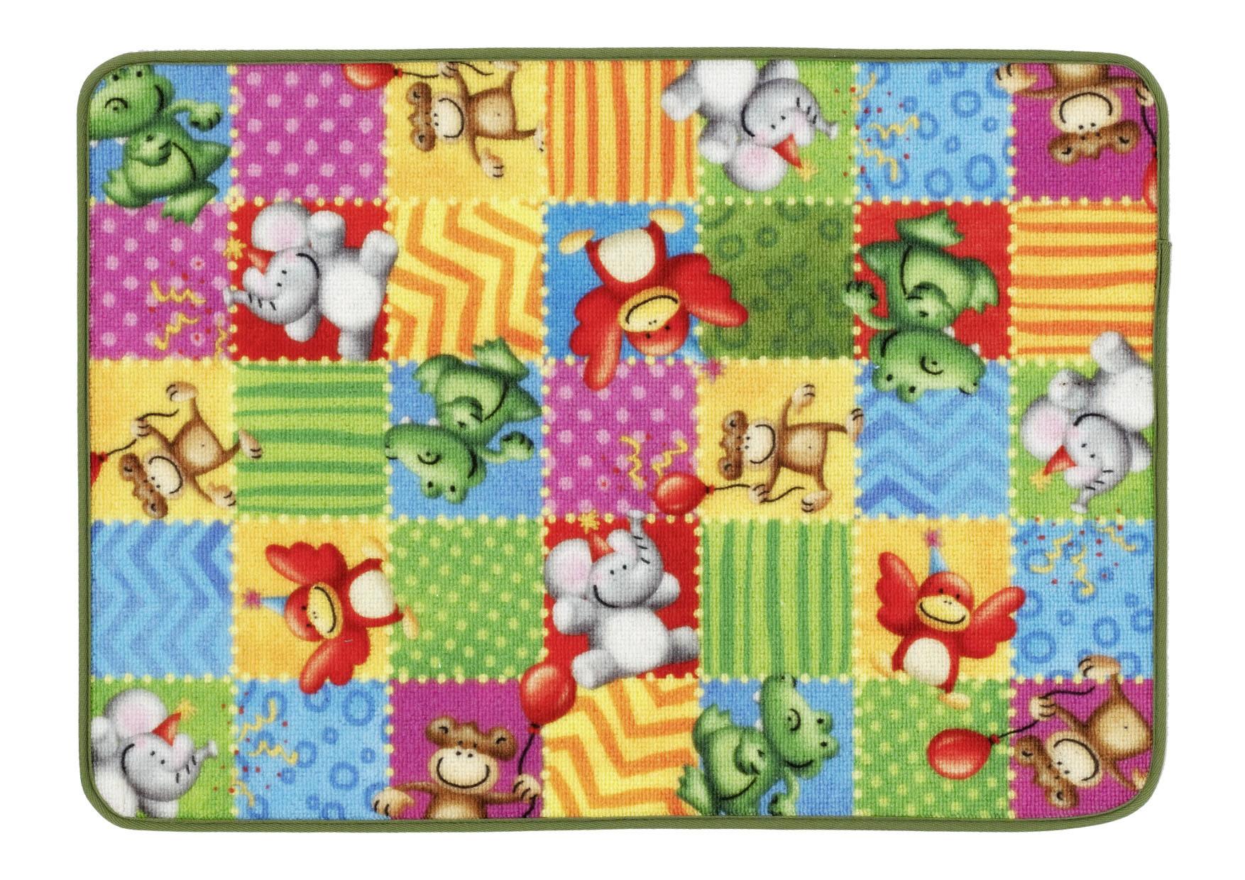 Kinderteppich Tiere Multicolor Lovely Kids 50x70 cm - Multicolor, Trend, Textil (50/70cm)