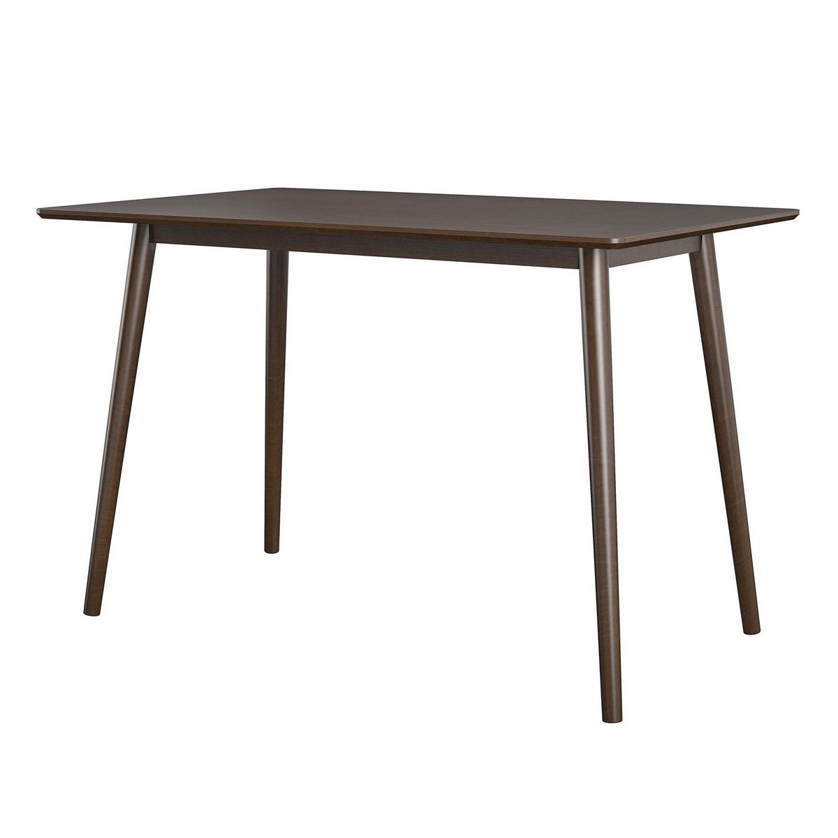 Schreibtisch Brittany Walnussfarben B: 75 Cm - Walnussfarben, Design, Holzwerkstoff (119/75/59cm) - MID.YOU