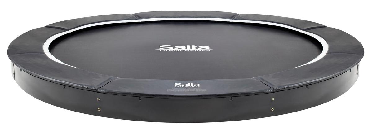 Bodentrampolin Ø 251cm Salta Royal Baseground - Schwarz, Trend, Metall (251cm) - Salta