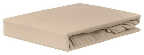 Spannleintuch Jardena Sandbeige 180x200 Cm Baumwolle