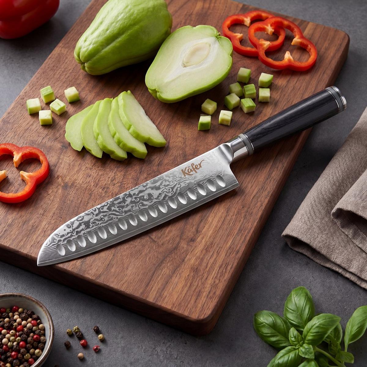 SANTOKUMESSER 4210-KA - Edelstahlfarben, Basics, Metall (20.5cm) - Käfer