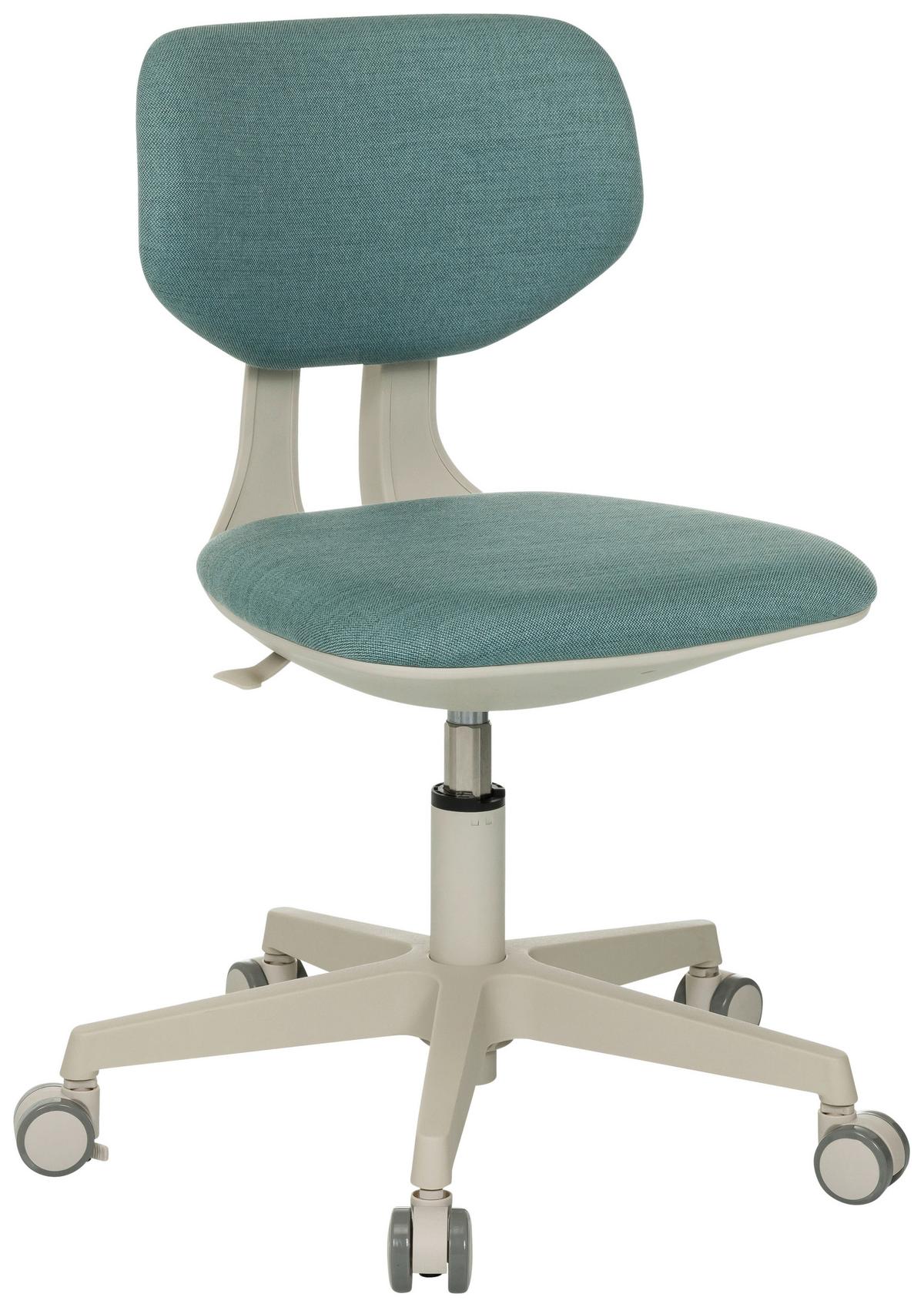 Jugenddrehstuhl Kiddy Classic Blau B: 52 cm - Blau/Creme, MODERN, Kunststoff/Textil (52/70 - 79/52cm) - MID.YOU