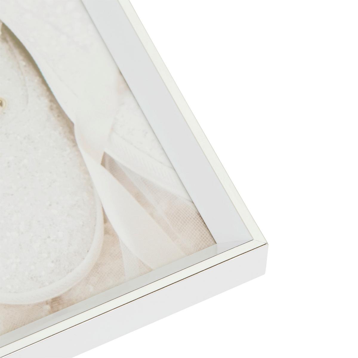 RÁM NA OBRAZY MARA - barvy stříbra, plast (13/18cm) - Mömax