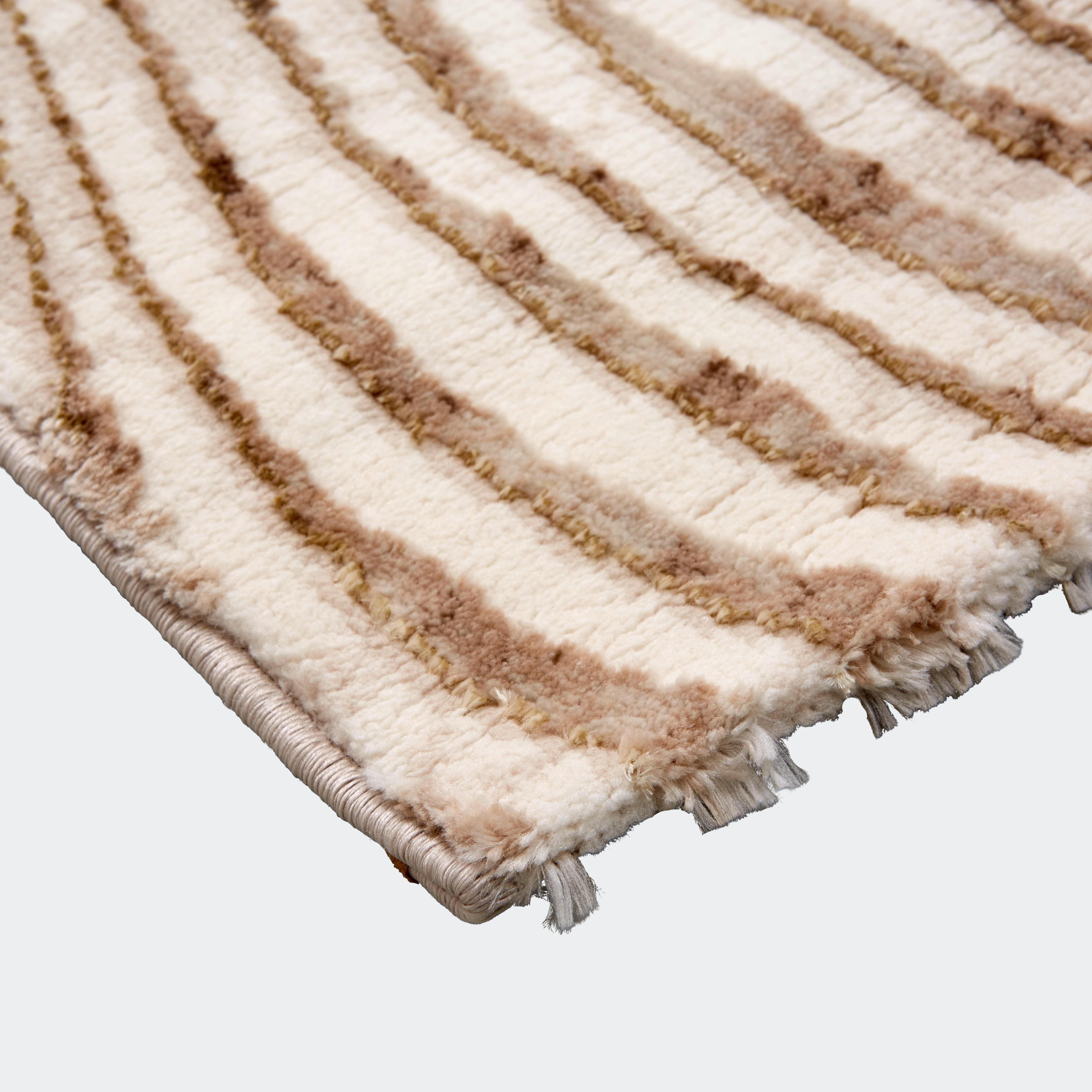 Webteppich Beige Doofy 160x230 cm - Beige, Basics, Kunststoff (160/230cm) - James Wood