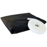 Fliegengitter BxH: 130x150 cm Anthrazit inkl. Sonnenschutz - Anthrazit, Basics (130/150cm)