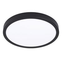 Led Außenleuchte Argolis-Z 19,5 W Metall/Kunststoff - Schwarz/Weiß, KONVENTIONELL, Kunststoff/Metall (28,5/3cm) - Eglo