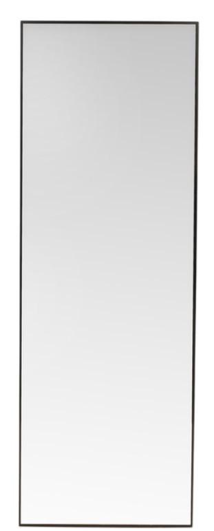 Spiegel Dalton Schwarz B: 67 cm - Schwarz, Design, Glas/Metall (67/193/5cm) - P & B