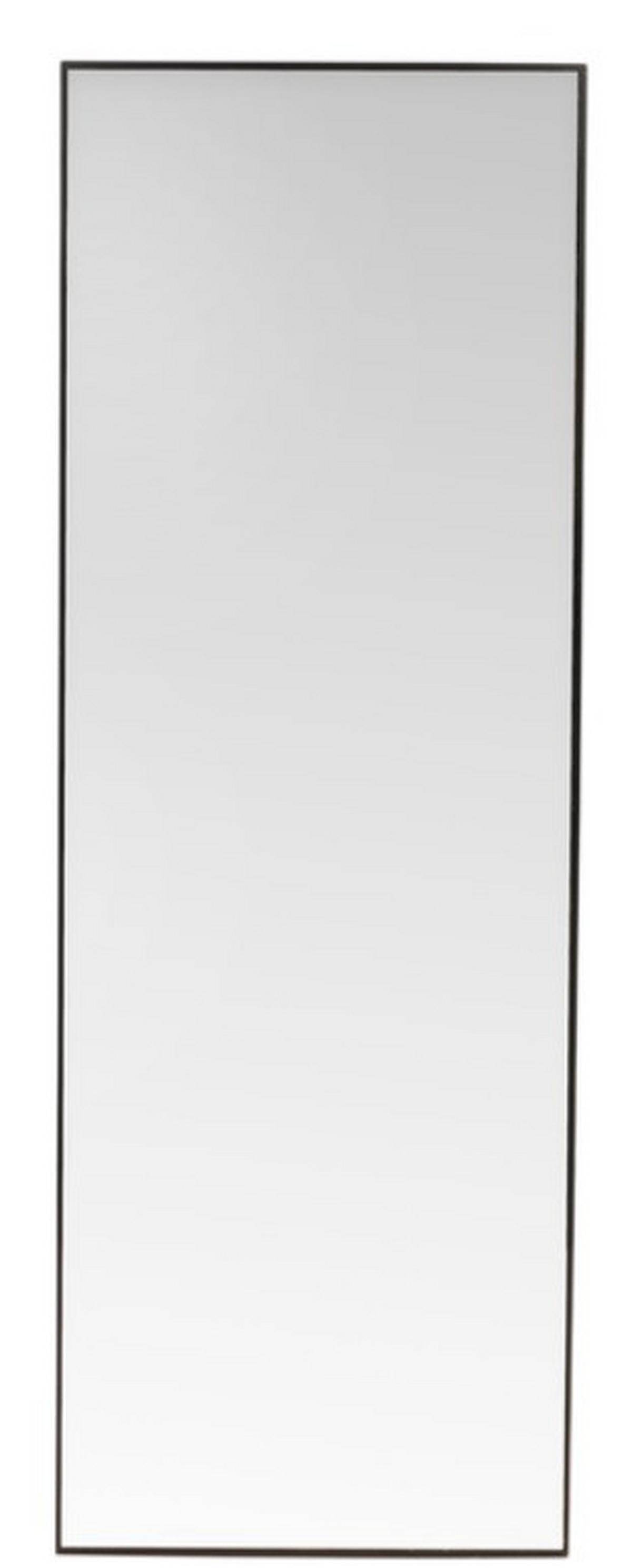 Spiegel Dalton Schwarz B: 67 cm - Schwarz, Design, Glas/Metall (67/193/5cm) - P & B