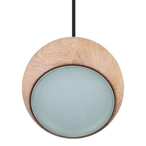 Hängeleuchte 8540303 - Balli-3/ Schwarz - Naturfarben, Natur, Holz (58/90cm)