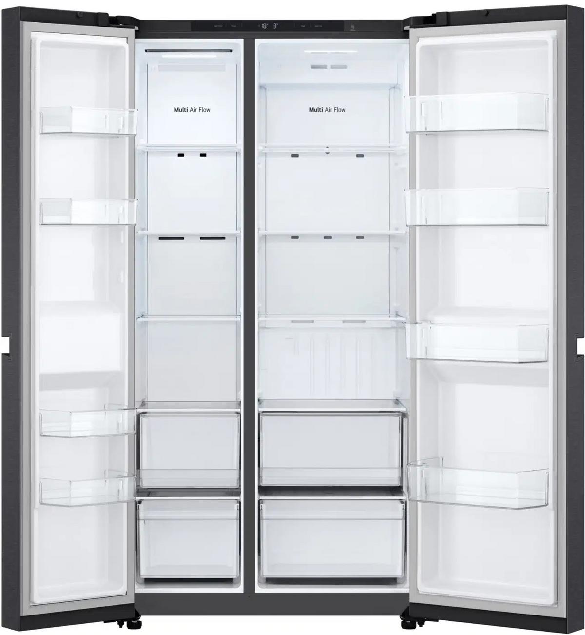 Side-By-Side Gsbc40eppe - Schwarz, Basics, Metall (92,3/179/73,5cm) - LG