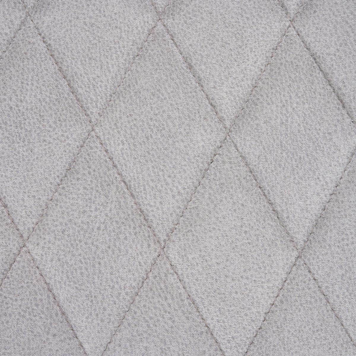 Armlehnstuhl Adriano Hellgrau Gepolstert - Hellgrau, MODERN, Textil/Metall (59/84/59cm) - Livetastic