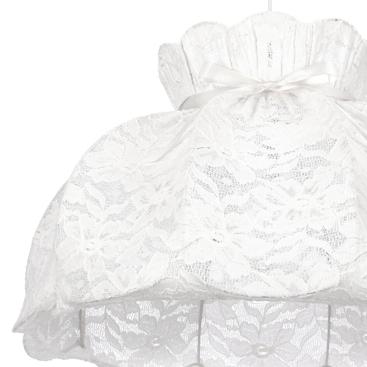 Pendelleuchte 31-39408 Rossini - Weiß, KONVENTIONELL, Textil/Metall (52/52/130cm)