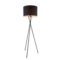 Stehleuchte 24686 - Schwarz, Trend, Textil/Metall (62/160cm) - Globo