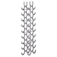Weinregal Metall Alufarben 27 Flaschen Bxh: 31x98 Cm - Alufarben, MODERN, Metall (31/98/14cm) - MID.YOU
