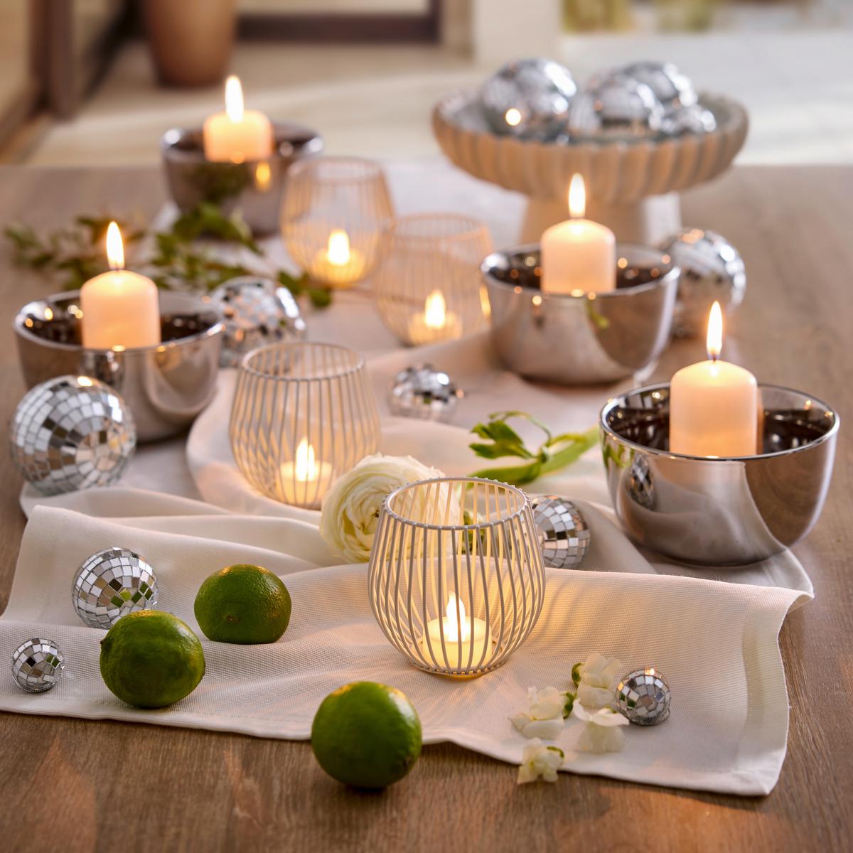 Miska na cereálie SHINY SILVER - strieborná, Modern, keramika (13,8/8,2cm) - Mömax