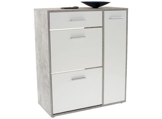 Schuhschrank Ybbs - Weiß/Grau, MODERN, Holzwerkstoff (90/100/33,3cm) Schuhschrank Ybbs - Weiß/Grau, MODERN, Holzwerkstoff (90/100/33,3cm)