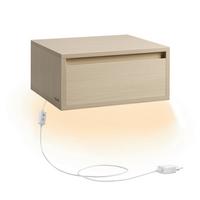 Nachttisch Nightstand - Beige, MODERN, Holzwerkstoff (40/18/35cm) - MID.YOU
